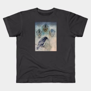 Victorian Raven #1 Kids T-Shirt